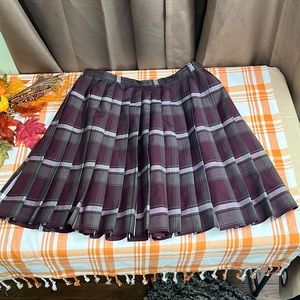 Dennis Junior Plaid Skirt Sz 13